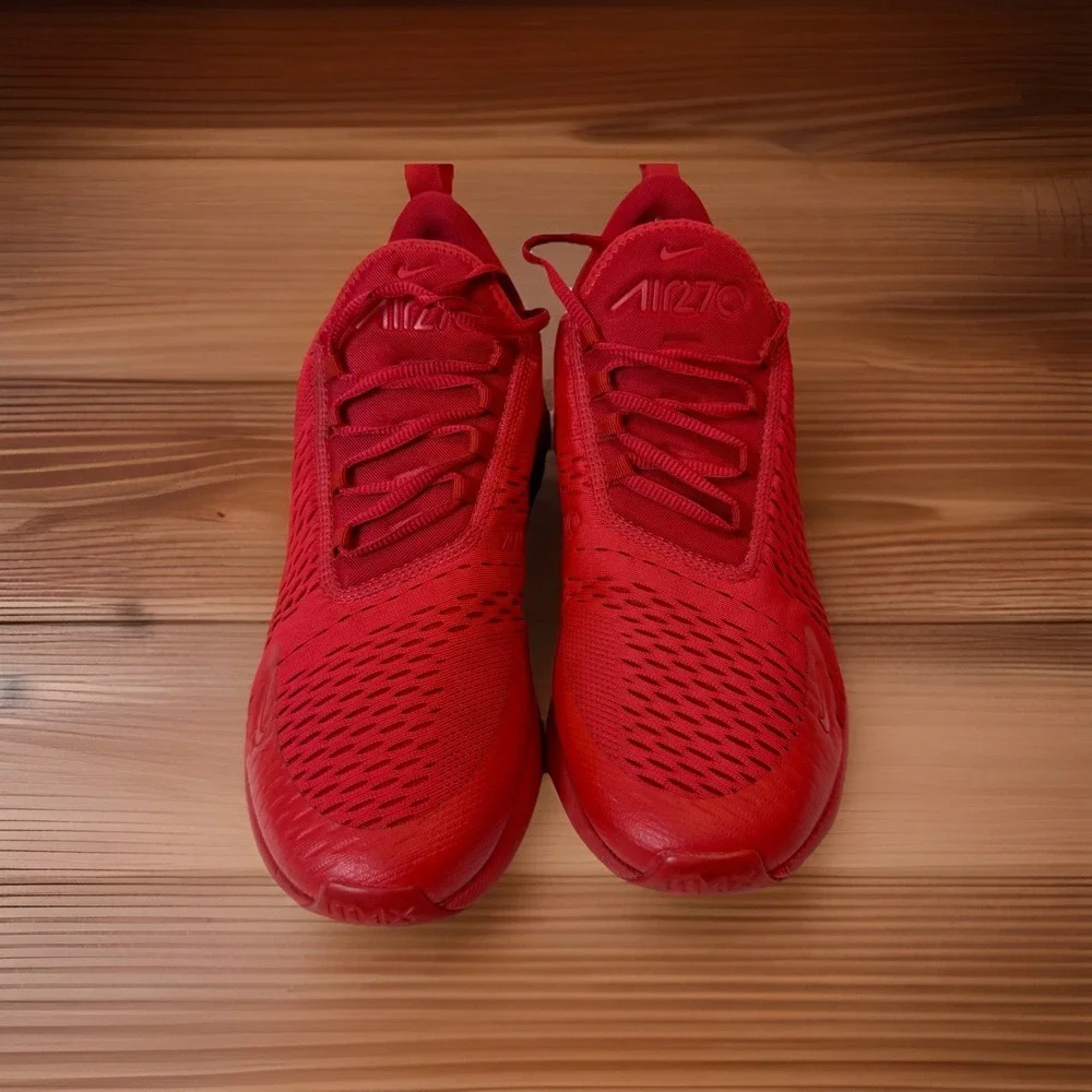 Nike Air Max 270 Triple University Red Size 12